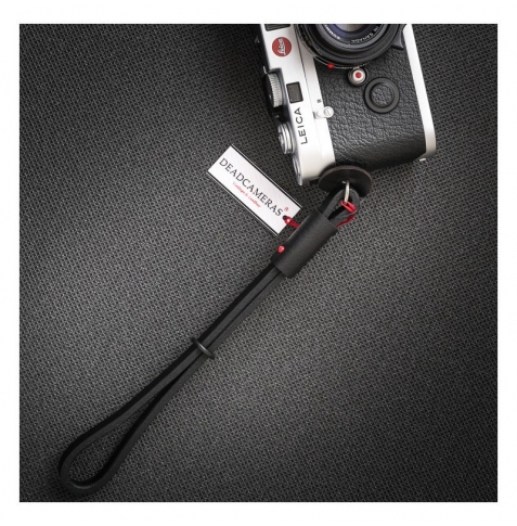 DEADCAMERAS TRACOLLA A MANO IN PELLE PER FOTOCAMERE MIRROLESS