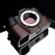 GARIZ HALF CASE- SONY ALPHA 9 marrone