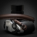 DEADCAMERAS TRACOLLA IN PELLE MARRONE PER FOTOCAMERE MIRROLESS