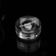 GARIZ SOFT RELEASE BUTTON SILVER