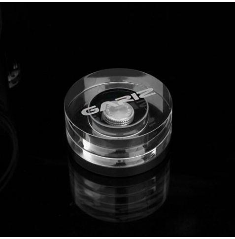 GARIZ SOFT RELEASE BUTTON SILVER