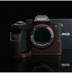 GARIZ HALF CASE MARRONE- ALPHA 7 MK 4 NEW